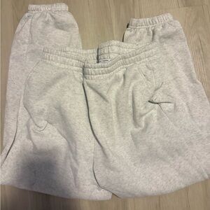 Gray Cuffed sweatpants